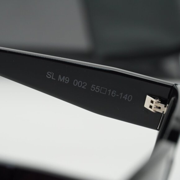 Saint Laurent SL M9 002 Square Sunglasses - Black\\Grey main image 4